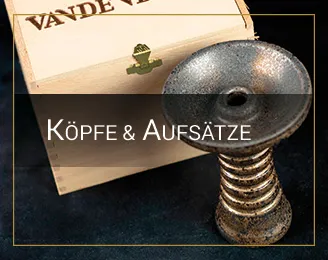 Shisha Köpfe und Aufsätze Shisha Köpfe und Kamine by Wasserpfeifen und mehr